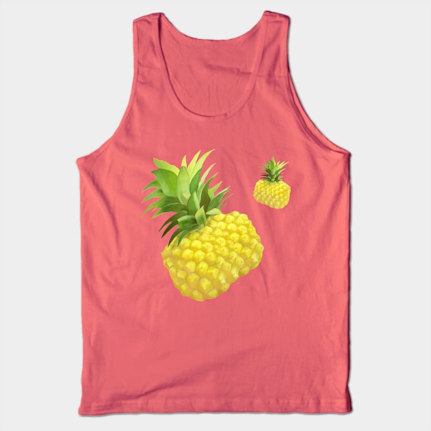 Pineapple Tank Top by zkozkohi